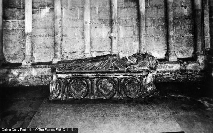 Photo of Peterborough, Cathedral, Effigy Of Abbot Alexander c.1930