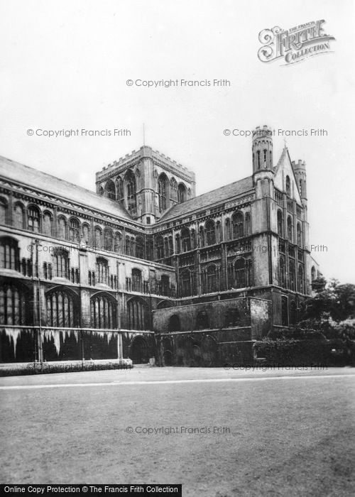 Photo of Peterborough, Cathedral, From The Cloisters c.1930