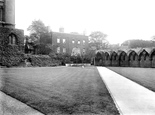 Cathedral, Laurel Court Cloisters 1919, Peterborough