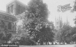 Cathedral, North East 1904, Peterborough
