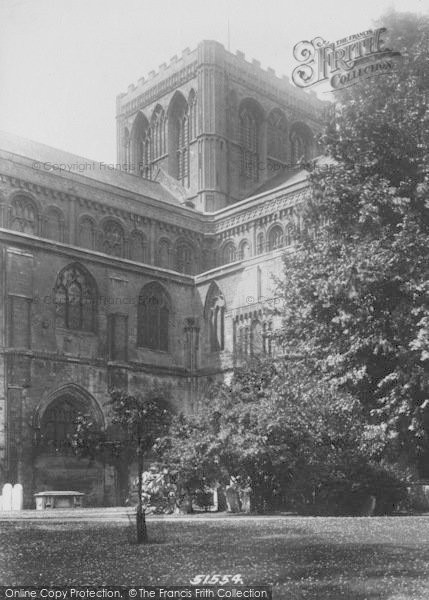 Photo of Peterborough, Cathedral, North East 1904