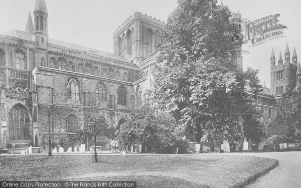 Photo of Peterborough, Cathedral, North East 1904