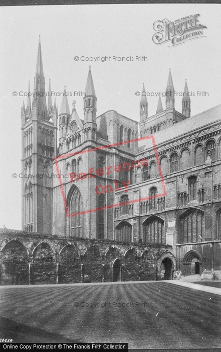 Photo of Peterborough, Cathedral, North Side 1890