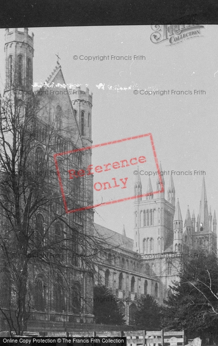 Photo of Peterborough, Cathedral, North Side 1890