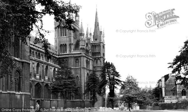 Photo of Peterborough, Cathedral, Northern Aspect c.1955