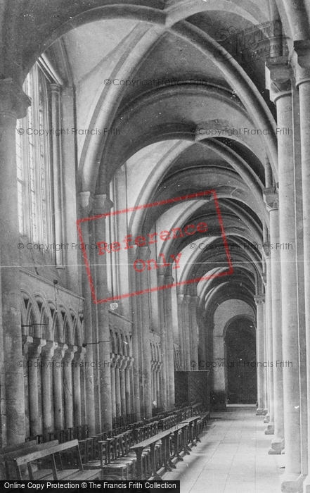 Photo of Peterborough, Cathedral, South Aisle 1890