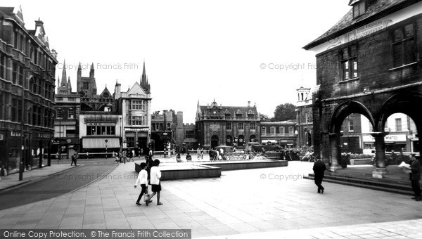Photo of Peterborough, Cathedral Square 1967