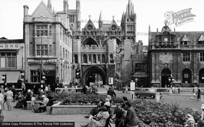 Photo of Peterborough, Cathedral Square c.1960