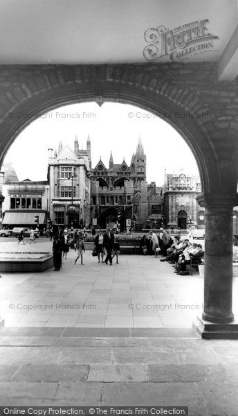 Photo of Peterborough, Cathedral Square c.1965