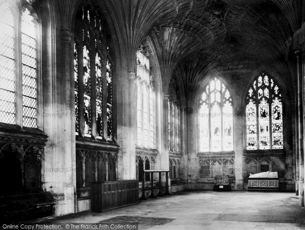 Photo of Peterborough, Cathedral, The New Building, Monks Stone c.1955
