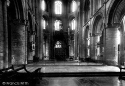 Cathedral, The Sanctuary And High Altar c.1955, Peterborough