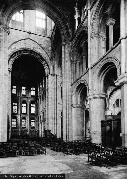 Photo of Peterborough, Cathedral, View Into North Transept c.1930