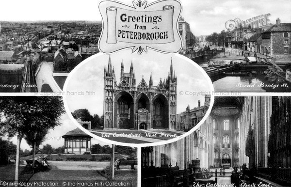 Photo of Peterborough, Composite c.1930
