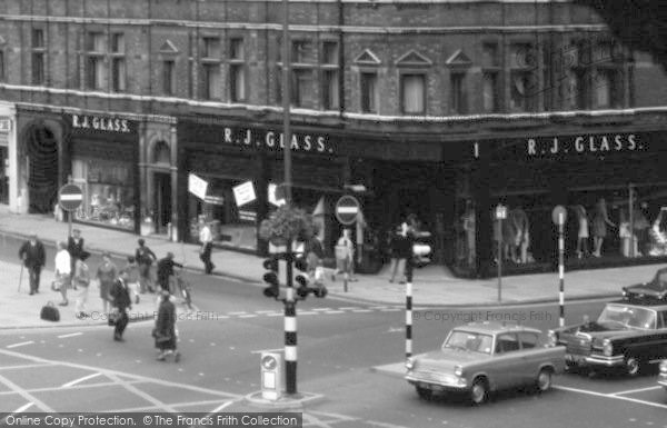 Photo of Peterborough, Exchange Street And Long Causeway 1967