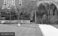 Laurel Court, Sitting On The Grass 1919, Peterborough