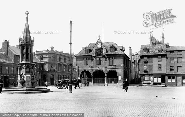 Photo of Peterborough, Market Square 1904