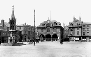 Market Square 1904, Peterborough
