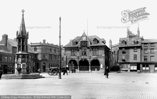 Peterborough, Market Square 1904