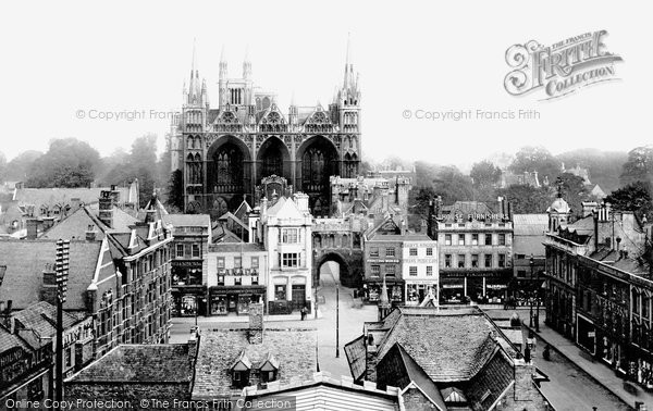 Peterborough, Market Square 1919
