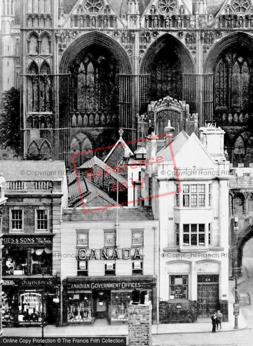 Photo of Peterborough, Market Square 1919