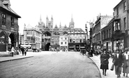 Market Square 1919, Peterborough