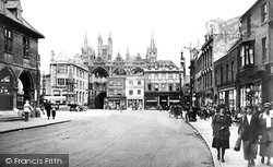 Market Square 1919, Peterborough