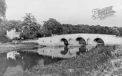 Milton Ferry Bridge c.1950, Peterborough
