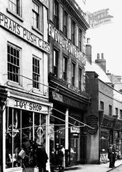 Narrow Street Shops 1919, Peterborough