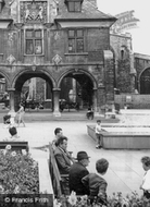 Sitting Near The Guldhall c.1965, Peterborough