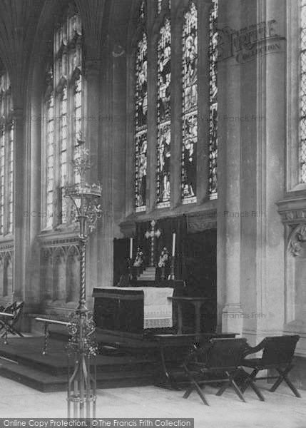 Photo of Peterborough, The Cathedral, Lady Chapel Altar 1894