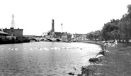 The River Nene c.1965, Peterborough