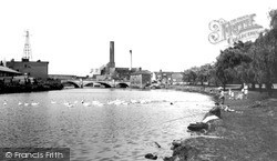 The River Nene c.1965, Peterborough