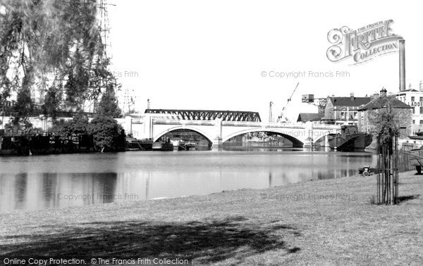 Photo of Peterborough, The Town Bridge c.1950