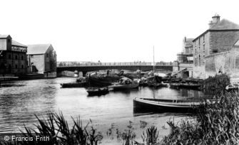 Peterborough, Town Bridge 1904