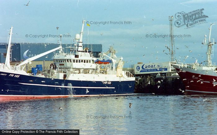 Photo of Peterhead, Ships In The Harbour 2005