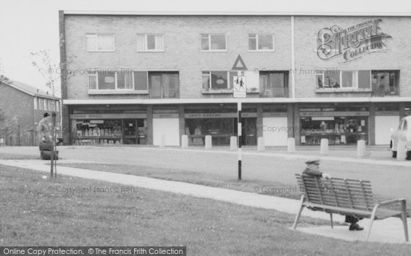 Photo of Peterlee, Shops In York Road c.1960
