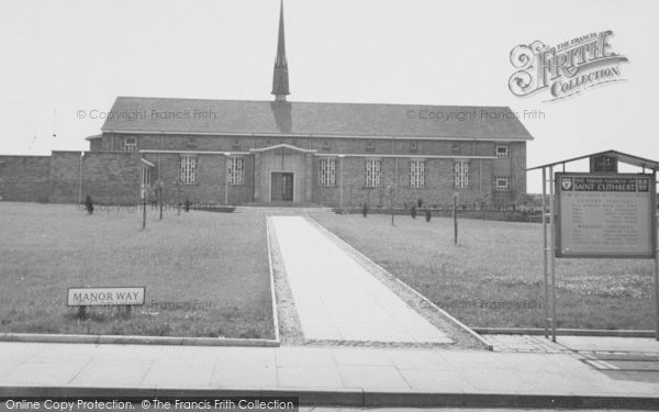 Photo of Peterlee, St Cuthbert's Church c.1960