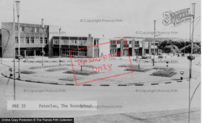 Photo of Peterlee, The Roundabout c.1960