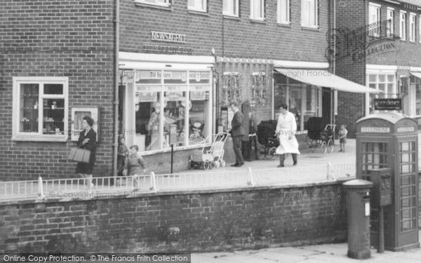 Photo of Peterlee, Yoden Road Shops c.1960