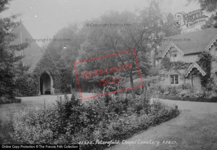 Photo of Petersfield, Cemetery Chapel And Gardens 1898