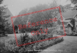Cemetery Chapel And Gardens 1898, Petersfield