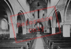 Church Interior 1898, Petersfield