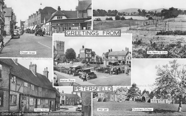Photo of Petersfield, Composite c.1955
