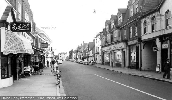 Photo of Petersfield, High Street c.1955