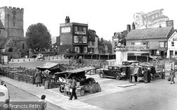 Market Place c.1950, Petersfield