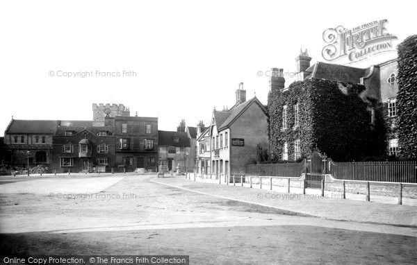 Photo of Petersfield, Market Square 1898