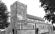 St Peter's Church c.1955, Petersfield