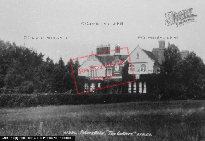 Photo of Petersfield, The Colliers 1898