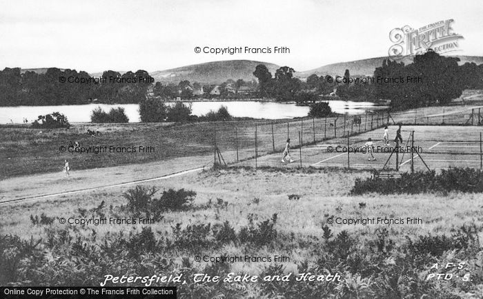 Photo of Petersfield, The Lake And Heath c.1950