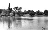 Petersfield, the Lake c1955